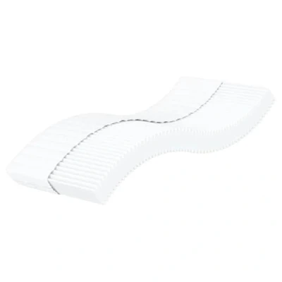 Image de vidaXL Matelas en mousse blanc 90x220 cm dureté H2 H34016639
