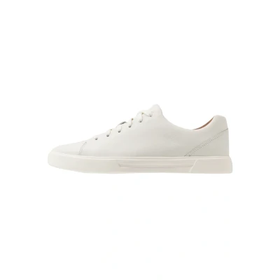 Afbeelding van Clarks Costa LACE Sneakers laag, Heren, Maat: 44.5, White Leer