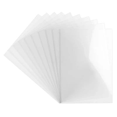 Afbeelding van Ideen mit Herz 10 stuks fietsfolie transparant 0,2 mm A5