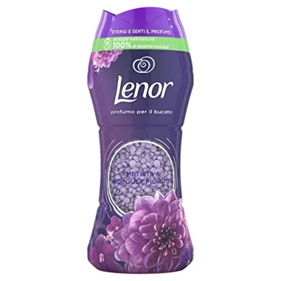 Afbeelding van Lenor Amethist en Bloemen In Wash Geurbooster 13 Wasbeurten 210g