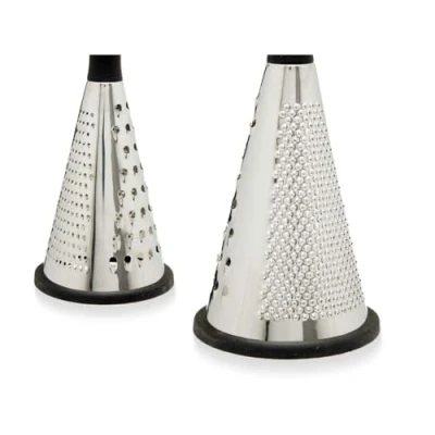Afbeelding van Rasper Zwart Zilverkleurig Roestvrij staal ABS TPR 11,5 x 24,5 cm (12 Stuks)