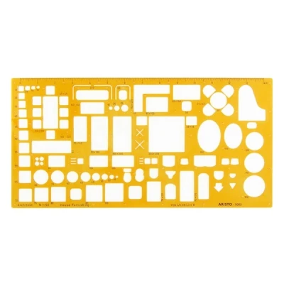 Image de Aristo gabarit pour mobilier d&#039;architecte échelle 1:50