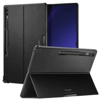 Afbeelding van Spigen Thin Fit Pro beschermhoes compatibel met Samsung Galaxy Tab S10 Ultra (2024) / S9 (2023) S8 (2022) 14,6 inch zwart