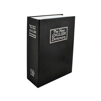 Afbeelding van Malatec Kluis een cassette verborgen in boek, 18cmx11.5cm