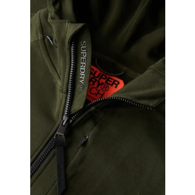 Afbeelding van Superdry TECH LOGO Hoodie Sweater met rits, Heren, Maat: 3XL, Surplus goods olive green