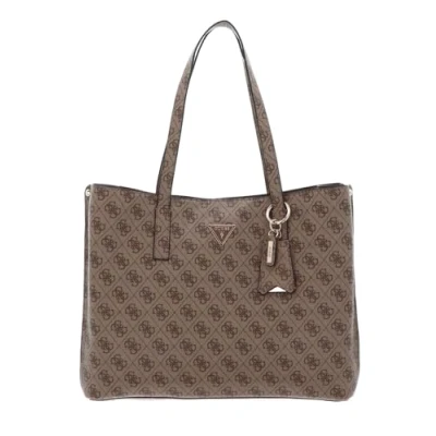 Afbeelding van Guess Meridian Friend Handtas, Dames, Maat: One Size, Latte logo