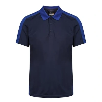 Afbeelding van Regatta Contrast Coolweave Polo RG1740 NAVY/NEW ROYAL S