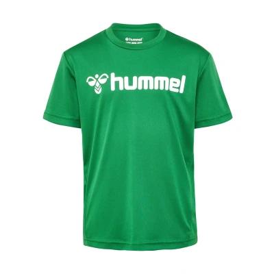 Afbeelding van Hummel LOGO Tshirt print voor kinderen, Maat: 116, Jelly bean