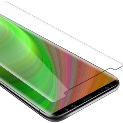 Afbeelding van Cadorabo Screenprotector geschikt voor Samsung Galaxy NOTE 8 Pantser film Beschermende in KRISTALHELDER Geharde (Tempered) display beschermglas 9H hardheid met 3D Touch