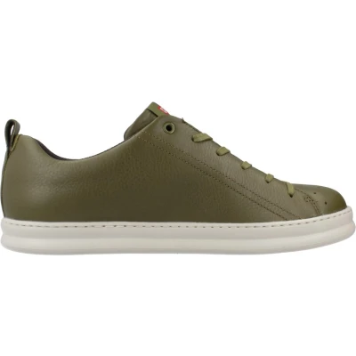 Afbeelding van Camper Runner FOUR Sneakers laag, Heren, Maat: 41, Medium green Leer