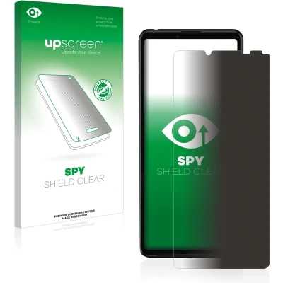 Afbeelding van upscreen privacy screenprotector voor Sony Xperia 10 III / Lite Folie Beschermfolie Blauwlichtfilter