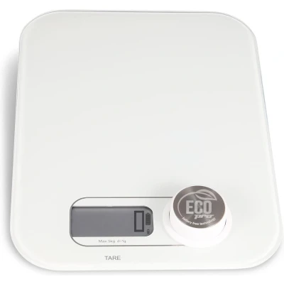 Afbeelding van Weis Keukenweegschaal Eco pro 5kg Wit