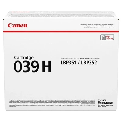 Image de Canon 039 H noir originale cartouche de toner