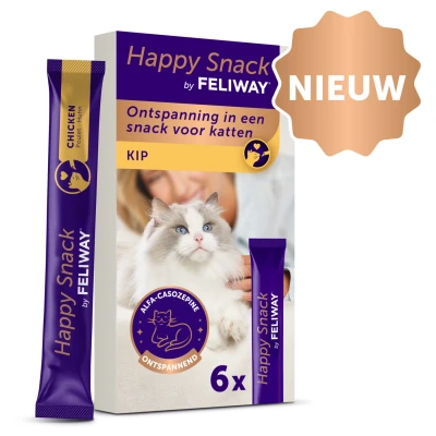 Afbeelding van Feliway Happy Kattensnack 6 x 15 gr