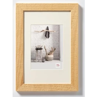 Afbeelding van walther design fotolijst naturel 50 x 70 cm met passe partout, Home houten lijst HO070H