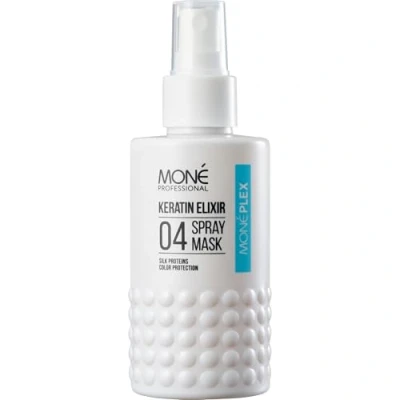 Afbeelding van MONÉ PROFESSIONAL Haarmaskerspray zonder uitspoelen 10 in 1, hittebeschermende spray, ontwarrende anti kroes, hydrateert, beschermt, voedt, vochtwerend keratine 150 ml