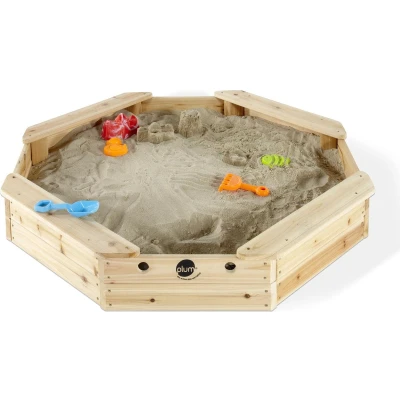 Afbeelding van Plum Treasure Beach houten zandbak