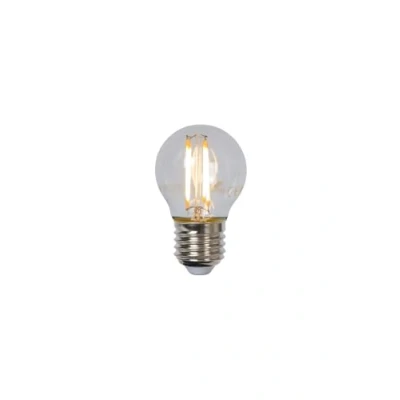 Afbeelding van Lucide G45 Filament lamp Ø 4,5 cm LED Dimb. E27 1x4W 2700K Transparant