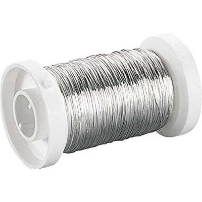 Afbeelding van Knorr prandell 216468810 zilverdraad ø 0,6 mm 15 m koperen kern