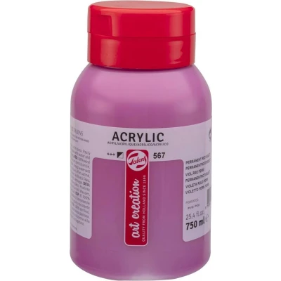 Afbeelding van Talens Art Creation Acrylverf Flacon Van 750 Ml, Permanentroodviolet