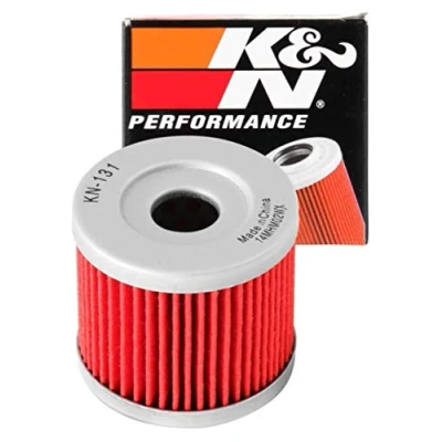 Afbeelding van K&amp;N Powersports Oliefilter cartridge 44 x 40 mm, compatibel met Suzuki, Hyosung (KN 131)