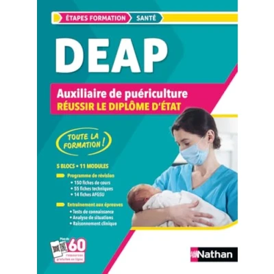 Afbeelding van REUSSIR LE DIPLOME D&#039;ETAT AUXILIAIRE DE PUERICULTURE