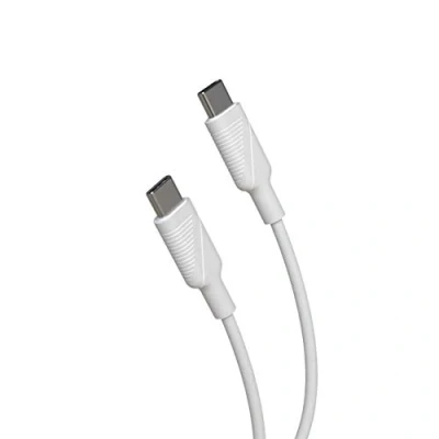 Afbeelding van Muvit, USB C naar opladen en synchroniseren 3A 1,2 m kabel, Wit