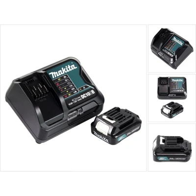 Afbeelding van Makita Power Source Set 12V met 1x BL1021B accu 2.0Ah + DC10SB lader