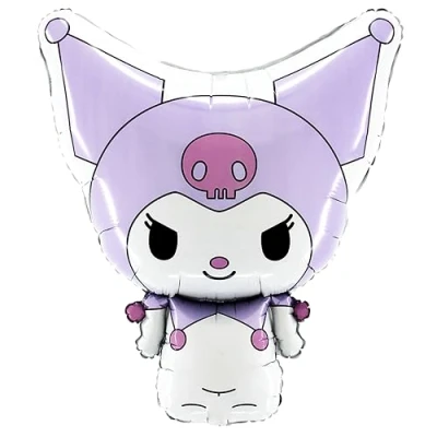 Afbeelding van Toyland® Hello Kitty Kuromi folieballon 56 cm (22 inch) feestballonnen voor kinderen