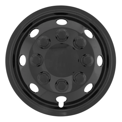 Afbeelding van Autostyle Wieldoppen 15 inch Utah Zwart ABS