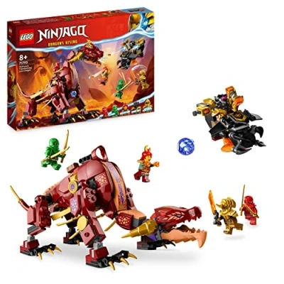 Image de LEGO® Ninjago 71793 Le Dragon de Lave Transformable Heatwave