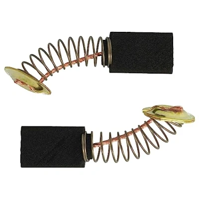 Afbeelding van vhbw 2 stuks vervangende koolborstels voor Dolmar 957.802.410 elektrisch gereedschap, kettingzaag 19 x 11 5 mm