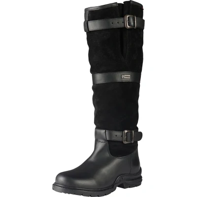 Afbeelding van Horka Outdoorlaarzen Highlander Leer/bont/suède Zwart Maat 38