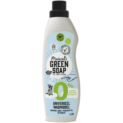 Afbeelding van Marcel&#039;s Green Soap Wasmiddel Universeel 0% 1 liter