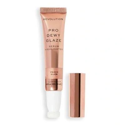 Afbeelding van Revolution PRO DEWY Glaze Serum Highlighter Highlighter, Maat: 12 ml, Peach glow
