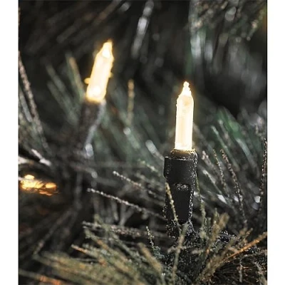 Afbeelding van LED miniketting buiten 200 warmwit 6070 100
