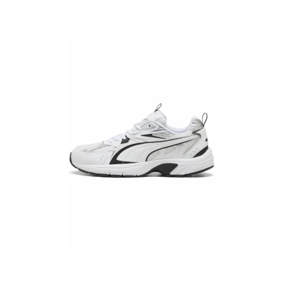 Afbeelding van Milenio Tech sneakers uniseks, Zwart/Wit/Zilver, Maat 47 PUMA