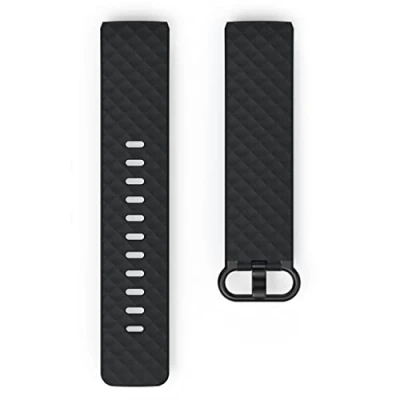 Afbeelding van Hama Polsband voor Fitbit Charge 3/4, vervangend horlogebandje, universeel, zw.
