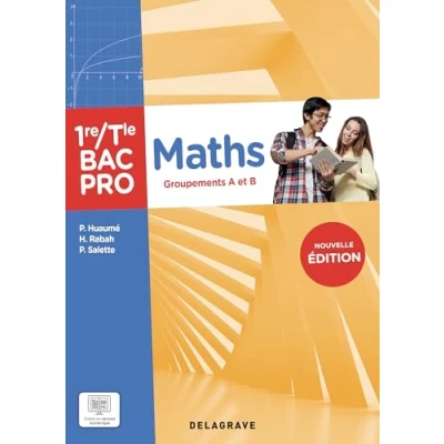 Afbeelding van MATHEMATIQUES GROUPEMENT A ET B 1E TLE PRO ELEVE