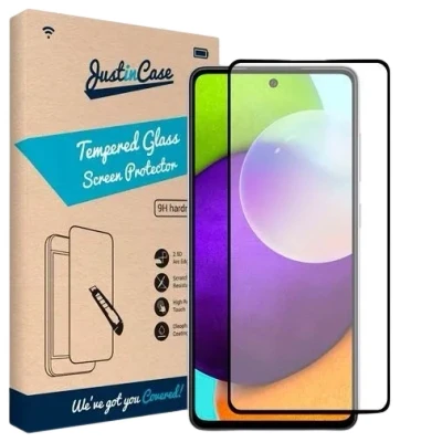 Afbeelding van Just in Case Gehard Glas Edge To Sceenprotector Zwart Samsung Galaxy A52/A52s