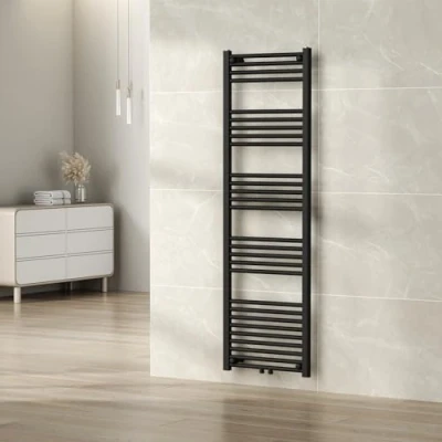 Afbeelding van Handdoekradiator Voss 160x50x3 cm zwart
