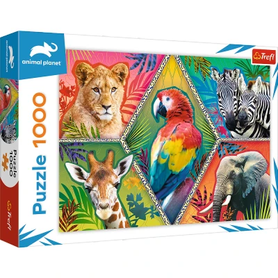 Afbeelding van Puzzel Exotic Animals 5900511106718