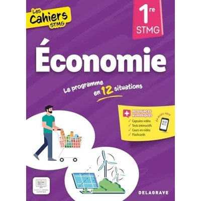 Afbeelding van CAHIERS STMG ECONOMIE 1E POCHETTE ELEVE