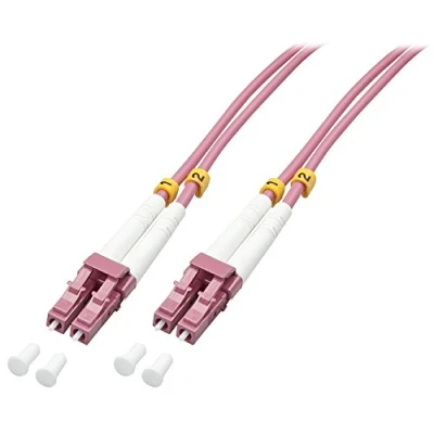 Afbeelding van LINDY 46346 Glasvezel Optische vezel Aansluitkabel Multimode OM4 20.00 m