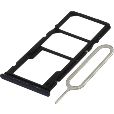 Afbeelding van MMOBIEL Dual Sim Kaart Houder voor Xiaomi Redmi Note 10 / Pro 2020 Incl. Pin