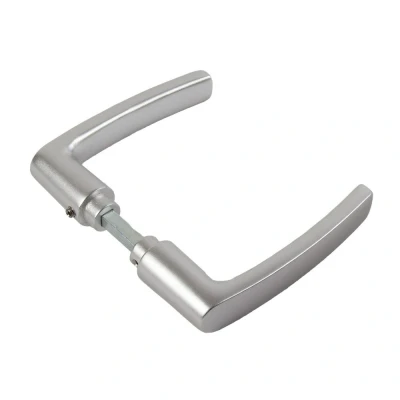 Afbeelding van Ami Deurkruk Blokmodel 125x53mm aluminium F 2 38 42mm deurdikte