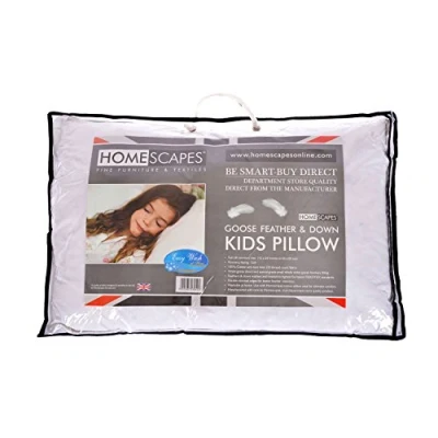Afbeelding van Homescapes Kinderkussen 40x60 cm kussen met ganzenveren en dons