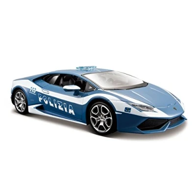 Afbeelding van Maisto 31511bl miniatuurvoertuig model op schaal Lamborghini Huracan Lp610 4 polizia 2014 1:24