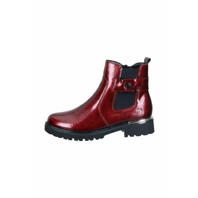 Afbeelding van Remonte D8684 Chelsea dameslaarzen, Rood