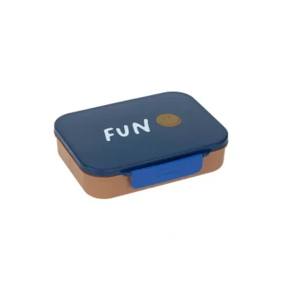Afbeelding van Lassig Bento lunchbox blauw FUN